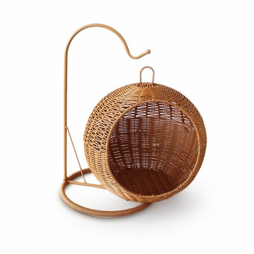Rattan cat bed - rattan, sturdy