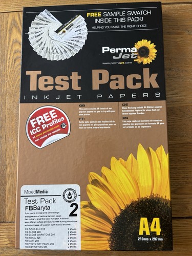 Permajet test pack inkjet - test,