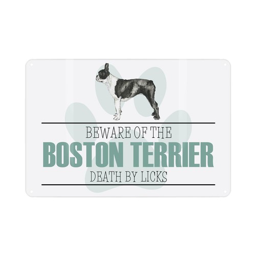 Boston terrier novelty dog - boston,