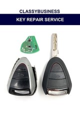 PORSCHE 2 BUTTON REMOTE KEY