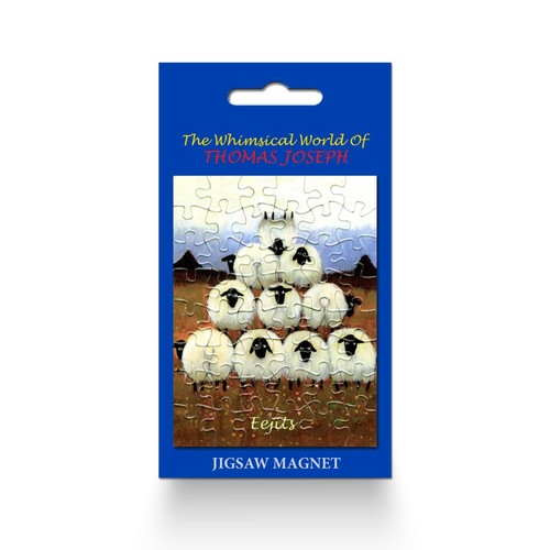 Eejits jigsaw magnet thomas - eejits,
