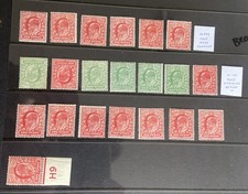 Evii half penny green 1d - gb,