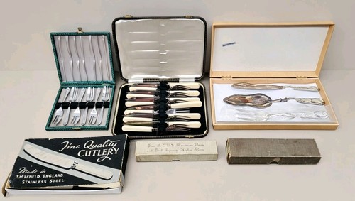 Vintage sheffield cutlery - vintage,