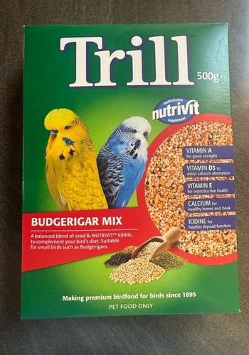 Trill budgie seed 500g - trill,