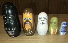 5 Star Wars Nesting Dolls -