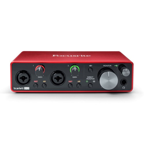 Focusrite scarlett 2i2 - focusrite,