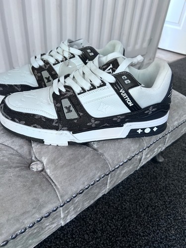 Louis vuitton denim trainer - vuitton,