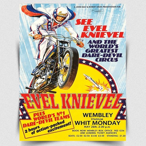 See evel knievel motorcycle - evel,