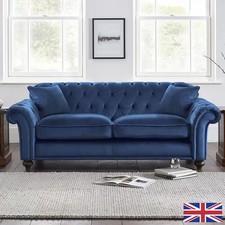 Bordeaux blue velvet button - bordeaux,