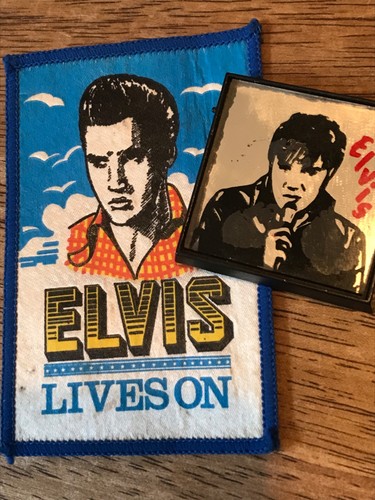 Elvis presley sew patch - elvis, on