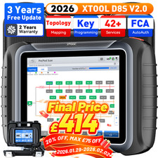 2026 XTOOL D8S V2.0 All System