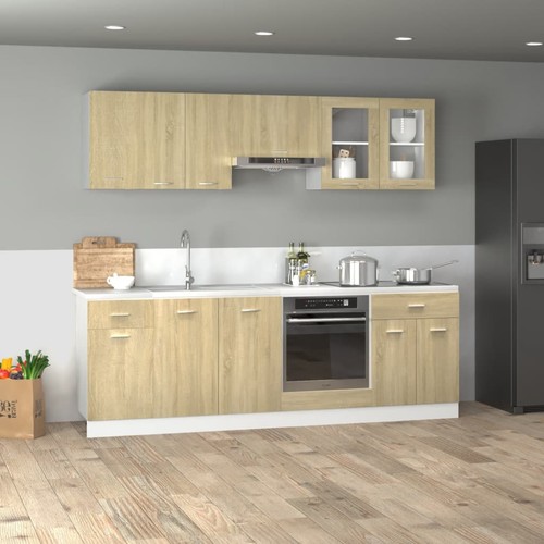 Piece kitchen cabinet set - kitchen,