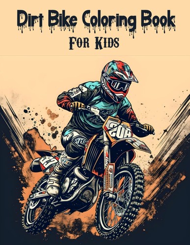 Dirt bike coloring book for - dirt,