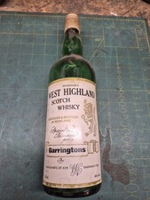  garrington tools empty whiskey bottle executive gift memrabellia 