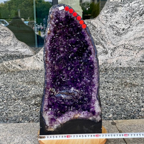 5lb natural amethyst geode - natural,