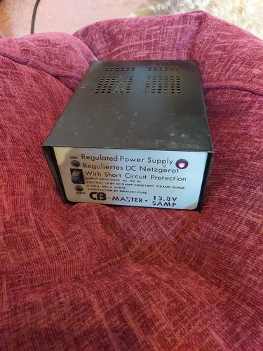 Master 5amp power supply - cb,