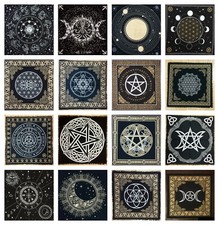 Black Gold Silver Altar Cloth