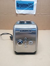 KitchenAid 2 Slot Toaster Stainless Steel - 5KMT221BSX, FOR PARTS ONLY.