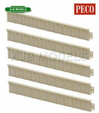 BNIB OO Gauge PECO LK-62 Platform Edging, Concrete type (5 Pk)    