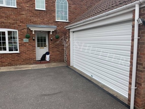 Double garage shutter door - shutter,