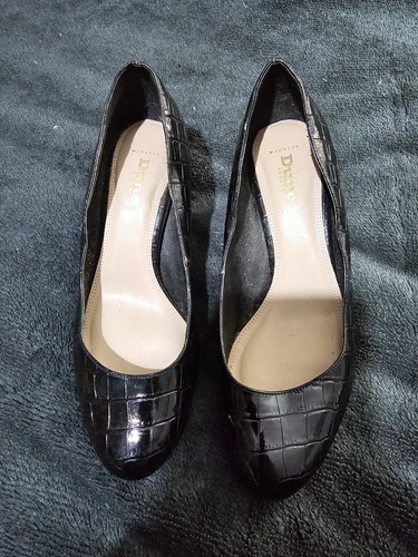 Dune ladies snakeprint black - dune,