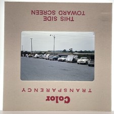 Vintage 35mm Slide Row Of Old