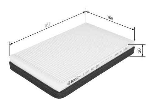 Bosch cabin filter for - cabin,