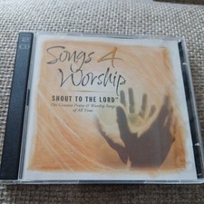 💿💿 Songs 4 Worship - SHOUT TO THE LORD DOUBLE CD ALBUM - NEAR MINT Condition
