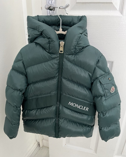 Moncler groseille green hooded - groseille,