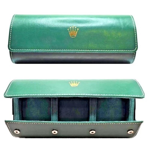 Rolex style watch travel roll - style,