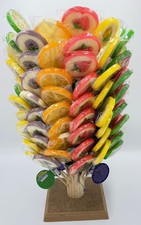 Fruity Pops Tree Lollipops  Party Bag Kids Retro Sweets 1-120 Lollies