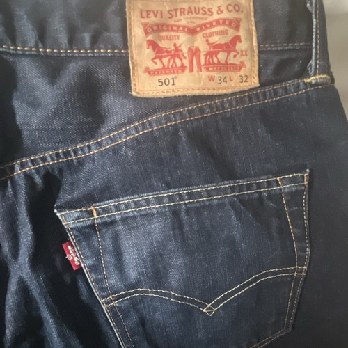 Levi 501 men dark blue - 501,