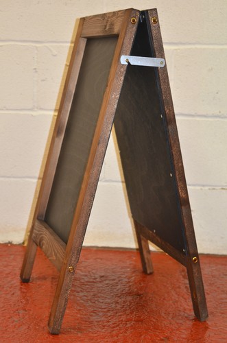 Wooden framed painted panel - wooden,
