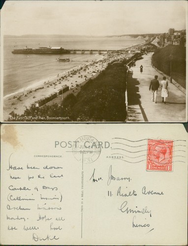 Bournemouth east cliff pier - east, &