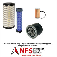 NFS Filter Kit fits John Deere Gator 6 x 4 D  with Yanmar 3TN66