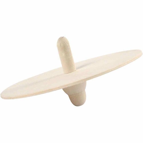 Large spinning top wooden - large,