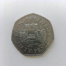 ?1998 Bailiwick of Jersey 50p coin  great condition.