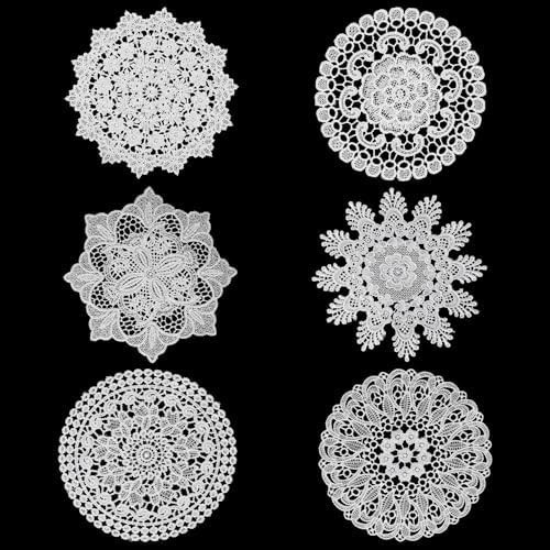 Pcs lace doilies for - doilies, tables