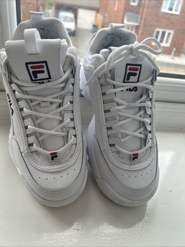 Fila white trainers size - white,