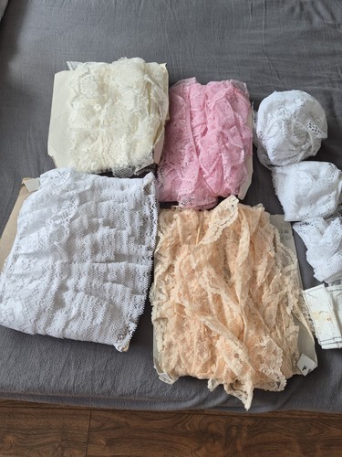 Job lot vintage style lace - vintage,