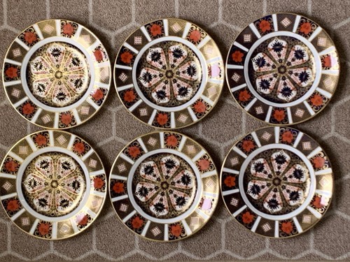 6pcs royal crown derby - derby, old