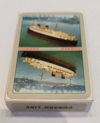 Vintage cunard line playing - vintage,