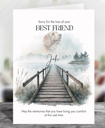 Personalised sympathy pet - personalised,
