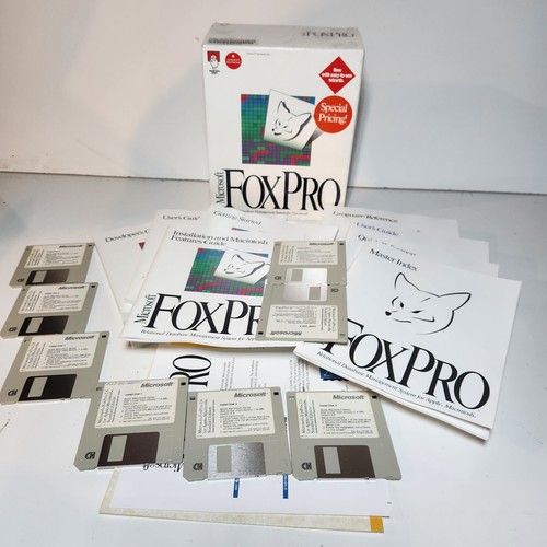 Vintage foxpro microsoft - vintage,