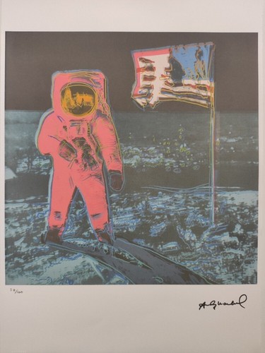 Andy warhol signed lithograph - andy,