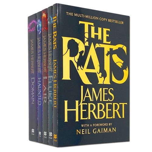 James herbert books set - 5,