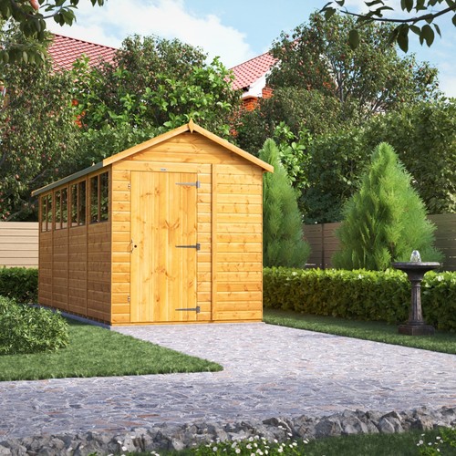 Shed power apex garden sheds - apex,