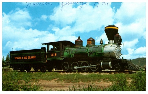 Narrow gauge railroad engine - railroad,