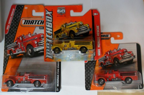 Matchbox seagrave fire engine - matchbox,