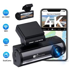 4K+1080P Parking Mode GPS Car